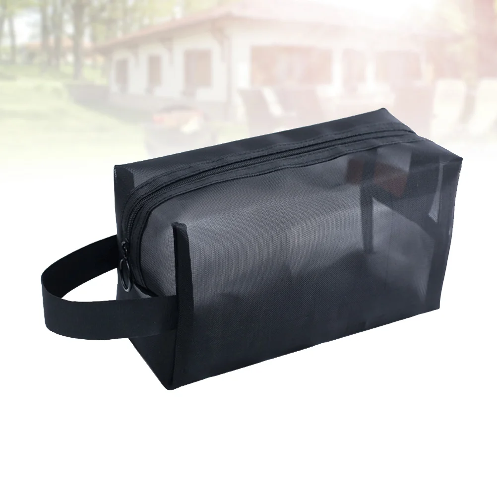 3-х шт. сетчатая сумка для туалетных принадлежностей портативная макияжа кошелек