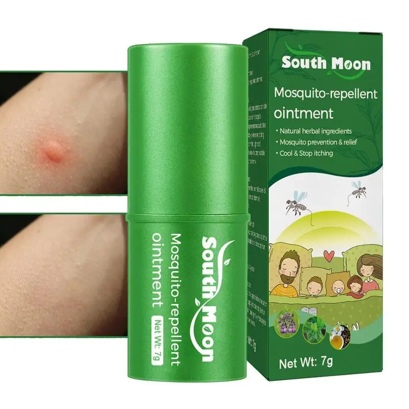 

Soothing Ointment Menthol Camellia Seed Cream Vitamin E Beeswax Itching Soothing Cool Anti-Bite Summer Essentials Bite Stick