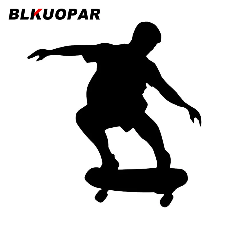 

BLKUOPAR, наклейка для скейтбординга, индивидуальная, устойчивая к царапинам, креативная наклейка для серфинга, мотоцикла, ноутбука, лобового с...