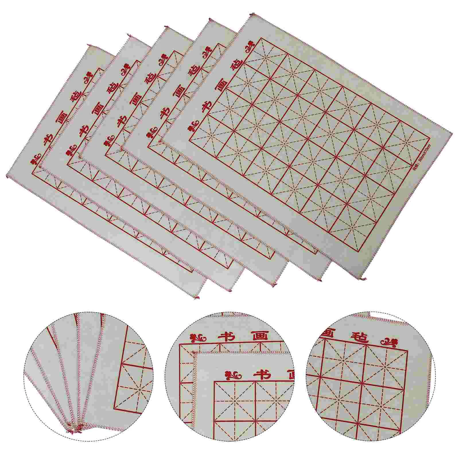 

Китайская бумага для каллиграфии, фетровые подушечки для подложки, практичная кисточка для рисования, настольные подушки для рисования, дл...