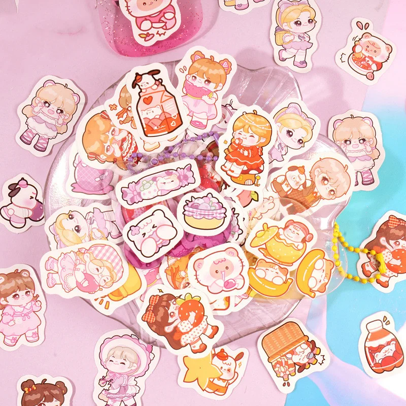 32 коробки/партия декоративные наклейки для альбома