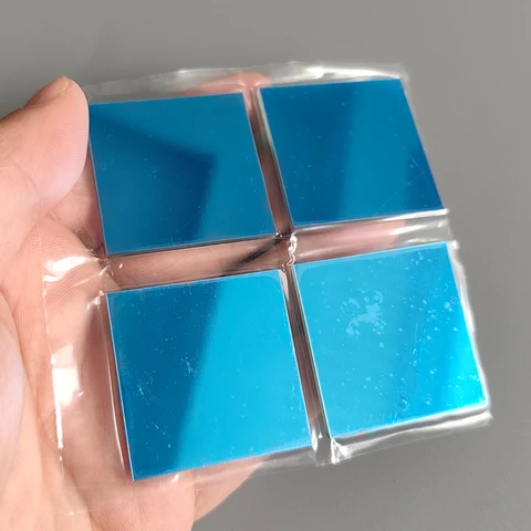 4 шт. 35x35 мм оптические зеркала на передней поверхности DIY аксессуары для проектора высокая отражательность первая поверхность зеркальный отражатель