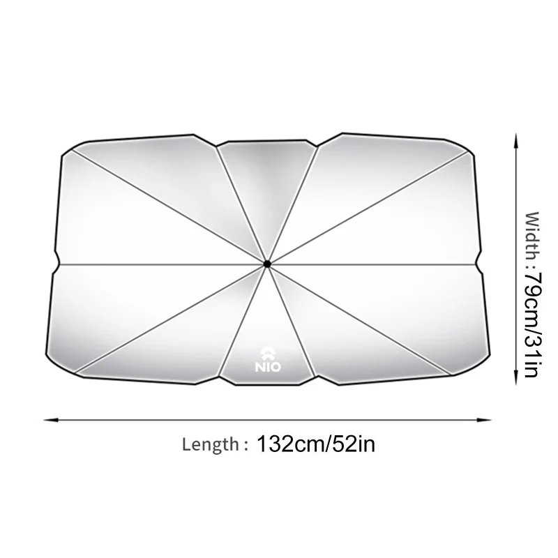 Солнцезащитный зонт на лобовое стекло автомобиля защитные аксессуары для NIO nan