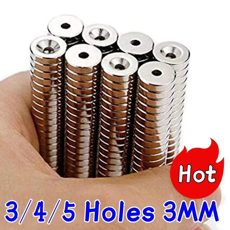 N35 Ima Магнитный Рыболовный Магнит Кубический Квадрат с Отверстием Шар 3 мм