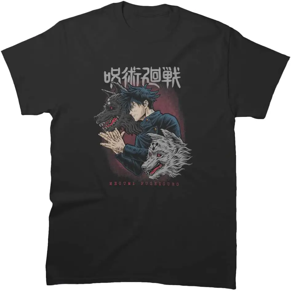 Рубашки унисекс Megumi день рождения Fushiguro Футболка с рукавами для друзей хлопковая