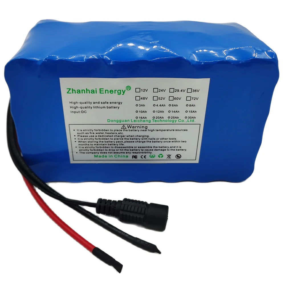 

24V 29.4V 14Ah 12Ah 10Ah Li-ion Rechargeable Battery Pack 7S 4P For Electric Lawnmowers Below 500W Electric Bikes Customizable