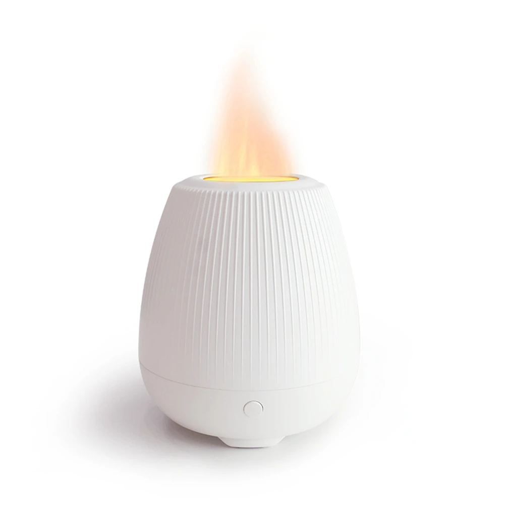 

New Flame Aromatherapy Humidifier Nordic Essential Oil Diffuser Fragrance Bedroom Atmosphere Light US Plug
