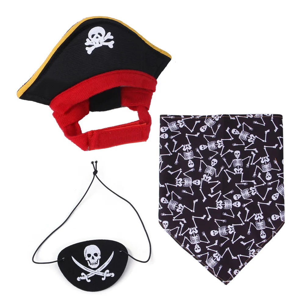 Хэллоуин пиратская шляпа пиратский Кот бандана Маленькая женская треугольная