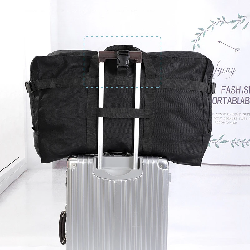 Large Capacity Travel Bag Duffle Tote Waterproof  Polyester High Quality Luggage Organizer Unisex Folding Handbag Accessories