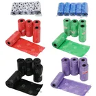 5 рулонов, семейная сумка, Диспенсер, коллектор, держатель для совок, сумка для щенков, кошек, небольшие рулоны, товары для домашних животных