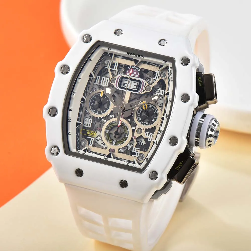 

AAA Original Brand Tonneau Watches for Mens Business Classic Multifunction Quartz Watch Automatic Date Chronograph Sports Clocks