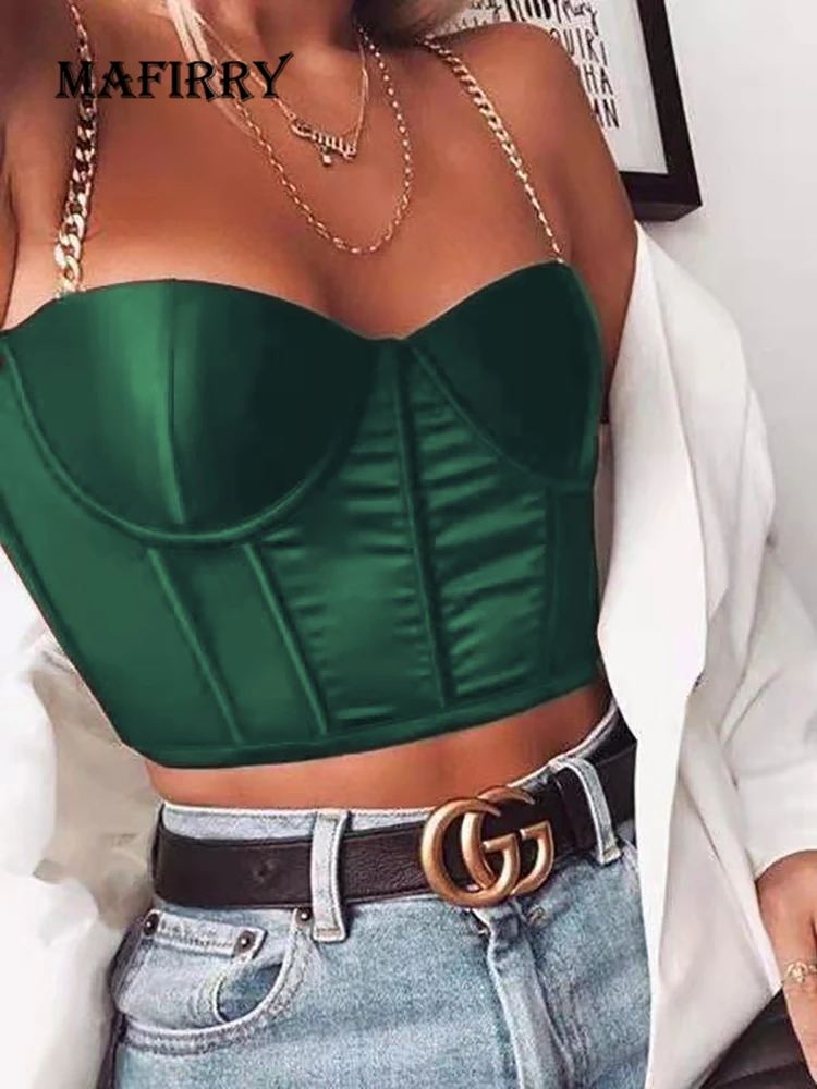 

Women Backless Short Tees Summer Sexy Sleeveless Square Collar Ladies Tank Tops Solid Hollow Out Sling Streetwear Dropshipping