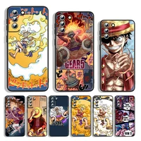 silicone cover one piece cute for samsung s22 s21 s20 fe ultra s10e s10 s9 s8 s7 s6 edge plus black phone case