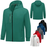 men running jackets quick dry sport training hoodies coats casual zipper fitness outerwear male gym sweatshirts workout jackets