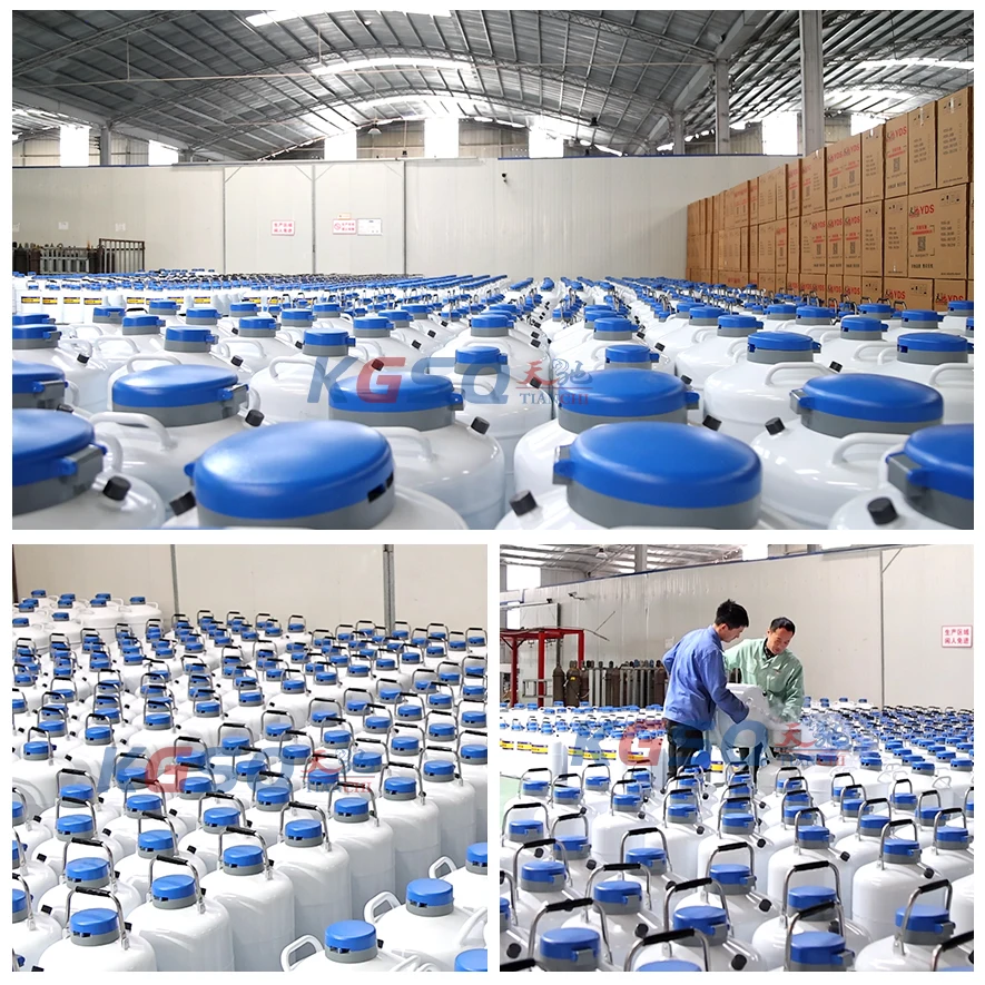 Криогенный резервуар для жидкого азота LanYuXuan YDS-15