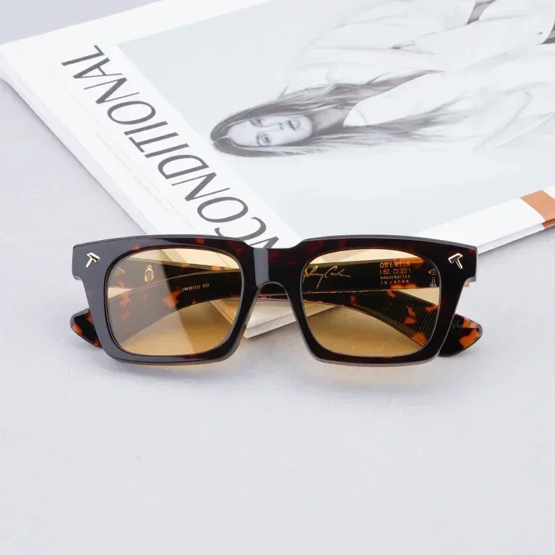 Солнцезащитные очки QUENTIN для мужчин и женщин винтажные роскошные дизайнерские