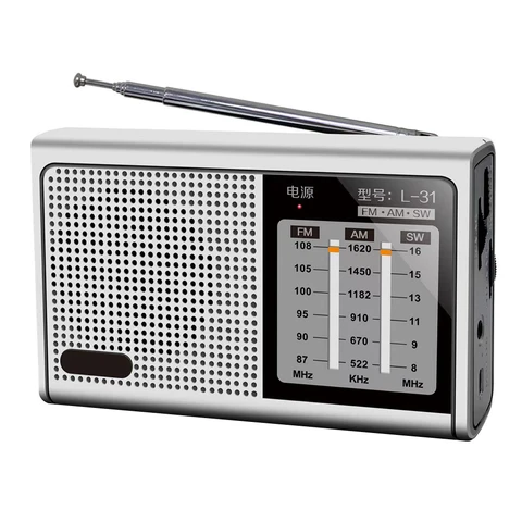 VODOOL L-31 Портативное радио FM AM SW
