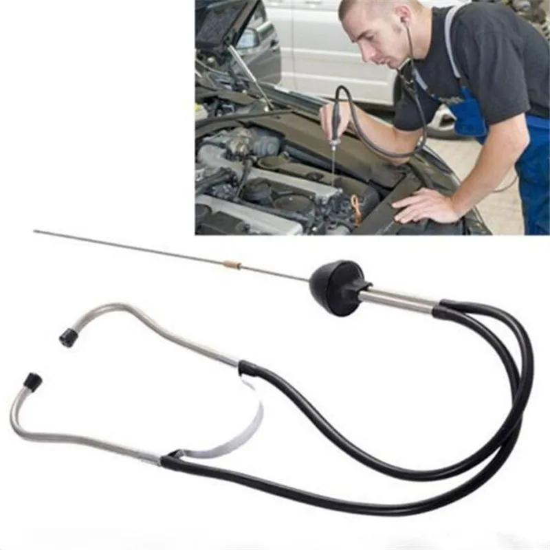 

Car Stethoscope Auto Mechanics Engine Cylinder Stethoscope Hearing Tool High Quality Durable Useful Tools Easy Operate