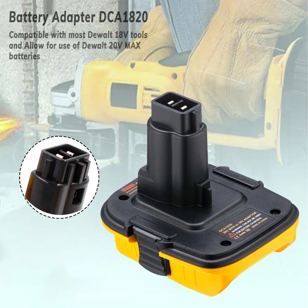 Адаптер для литий-ионного аккумулятора DEWALT 18 в
