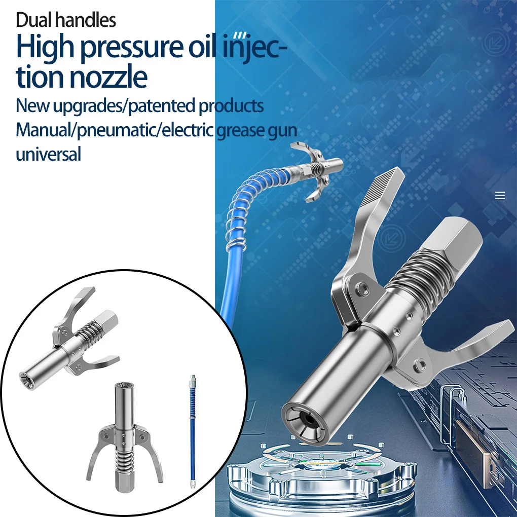 

Grease Tool Coupler 690Bar Leakproof M6 M8 M10 M12 M14 Nozzle Accessories