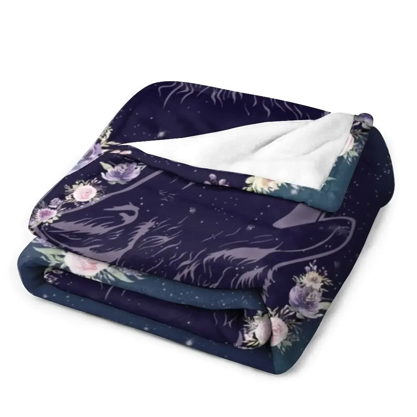 ACOWAR - Одеяло с волком одеяла для ребенка тяжелые сна теплые