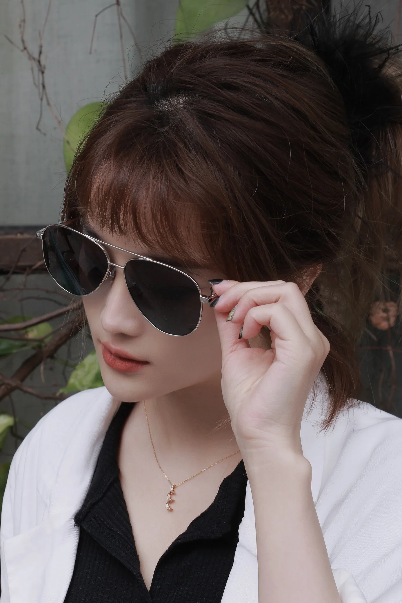 

L0u*V*0n Sunglasses Women 2023 Luxury Brand Quality Vintage Fashionable Silver Gold Cupronickel Pilot