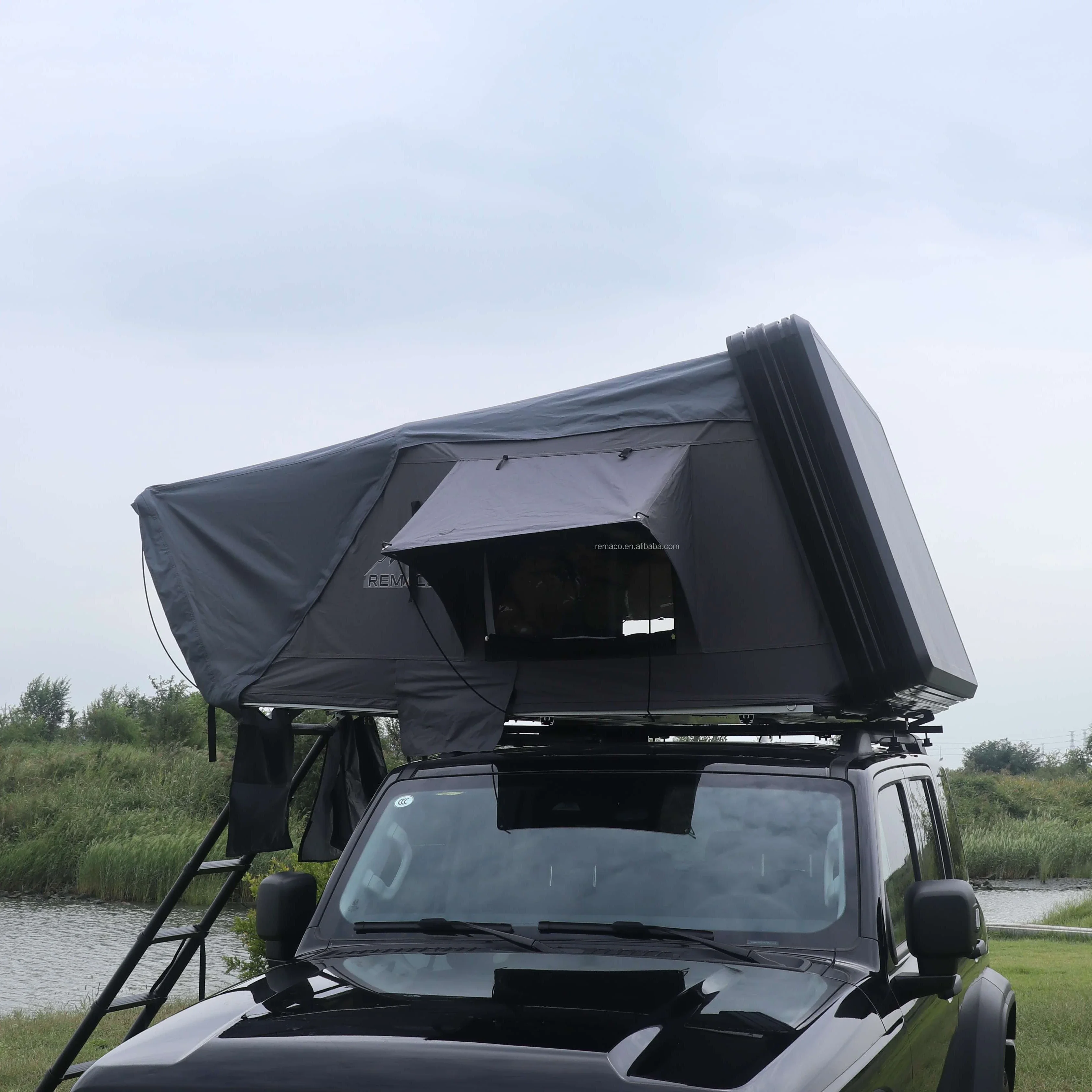 Палатка для кемпинга на 3-4 человек Большая вместительная жесткая с алюминиевой