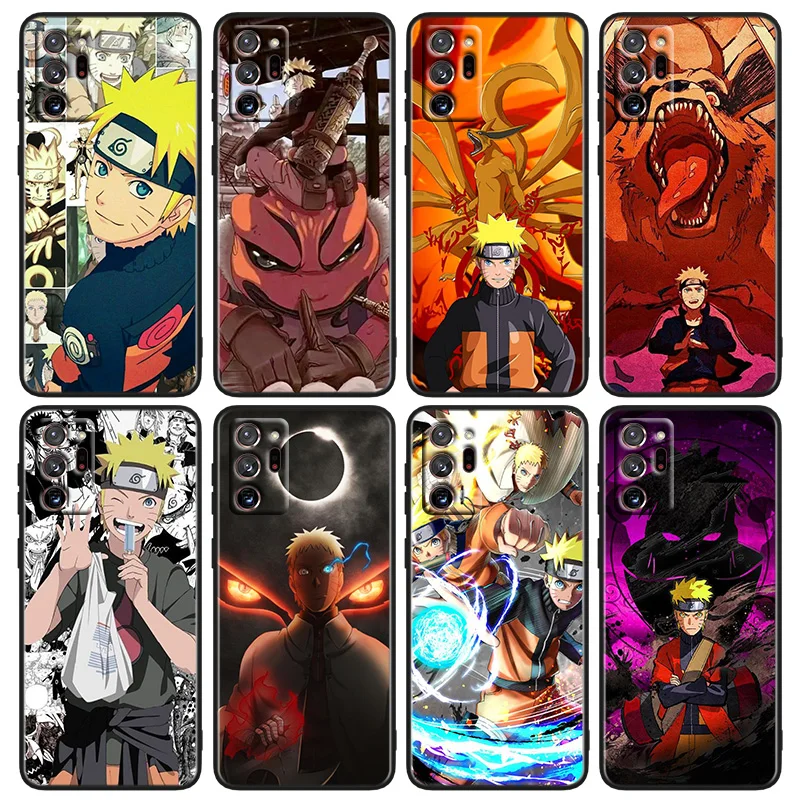

Naruto Anime Uzumaki Cute Phone Case For Samsung M33 M23 M52 M32 M12 M62 M31S M30 M21 Note 20 10 9 8 Ultra Lite Plus Black