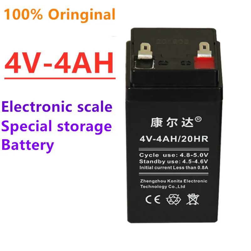 

4V 4000mAh Rechargeable Lead Acid Storage Battery cell for LED light bulb electronic scale balance maintenance free