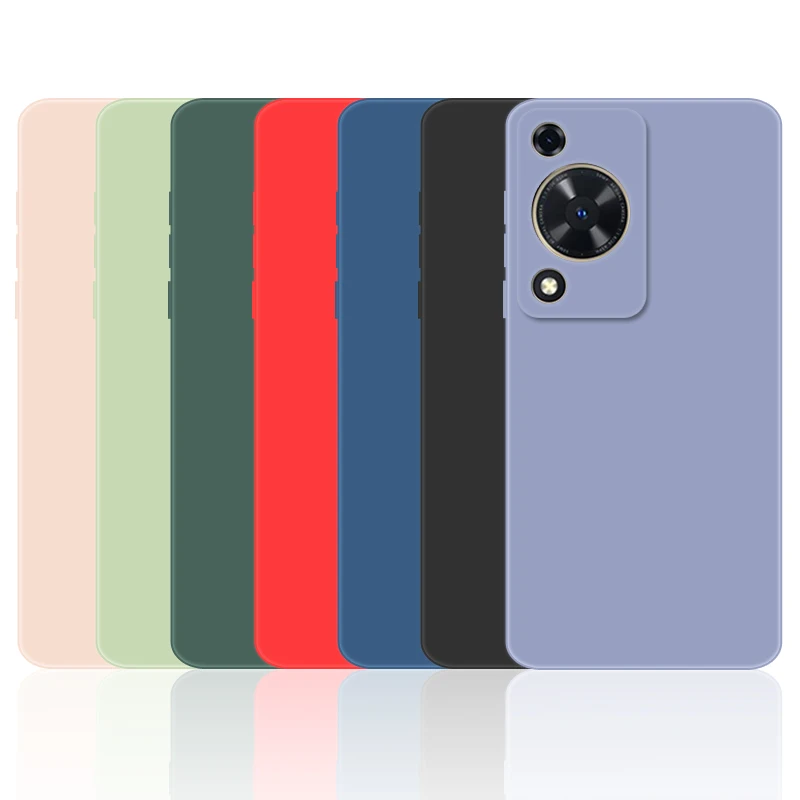 Чехол для Huawei Nova Y72 чехол мягкий жидкий силиконовый бампер Защитные чехлы