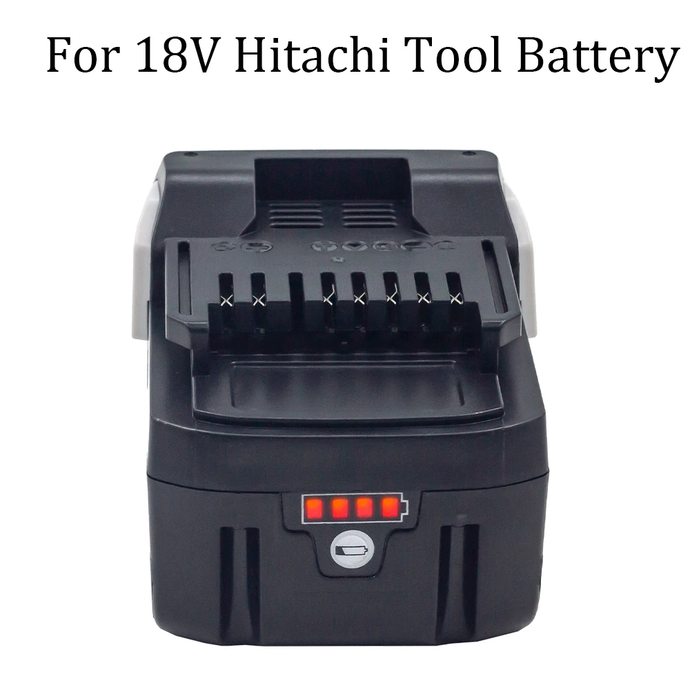 3,0 Ач-6,0 Ач для 18-вольтовой фотобатареи, литиевая сменная батарея для Hitachi Power Tools BSL1830 BSL1840 DSL18DSAL BSL1815X 3,0 Ач-6,0 Ач для 18-вольтовой фотобатареи, литиевая сменная батарея для Hitachi Power Tools BSL1830 BSL1840 DSL18DSAL BSL1815X