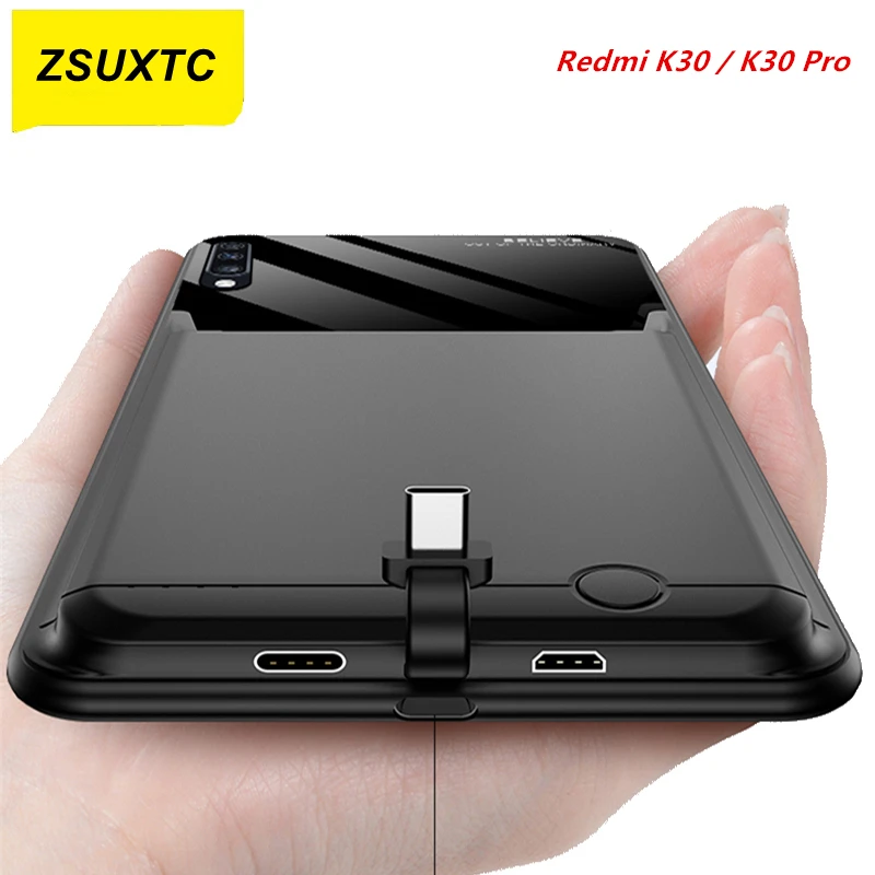 

10000Mah Power Case For Xiaomi Redmi K30 Battery Case K30 Pro Battery Charger Power Bank For Xiaomi Redmi K30 Pro Battery Case