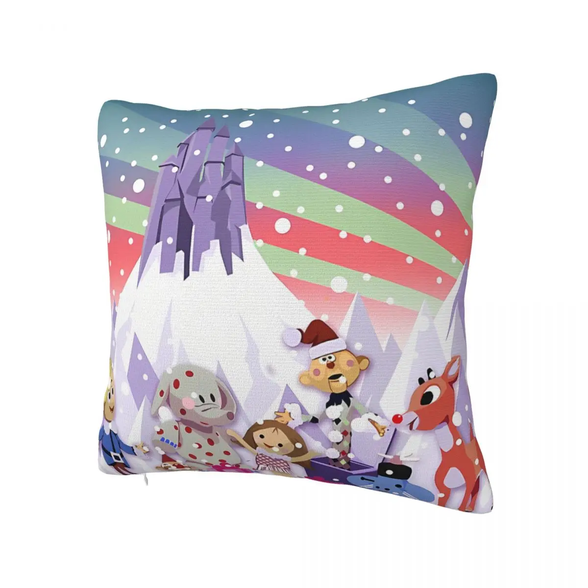 Остров неподходящих игрушек Rudolph винтажный стиль искусственная подушка для
