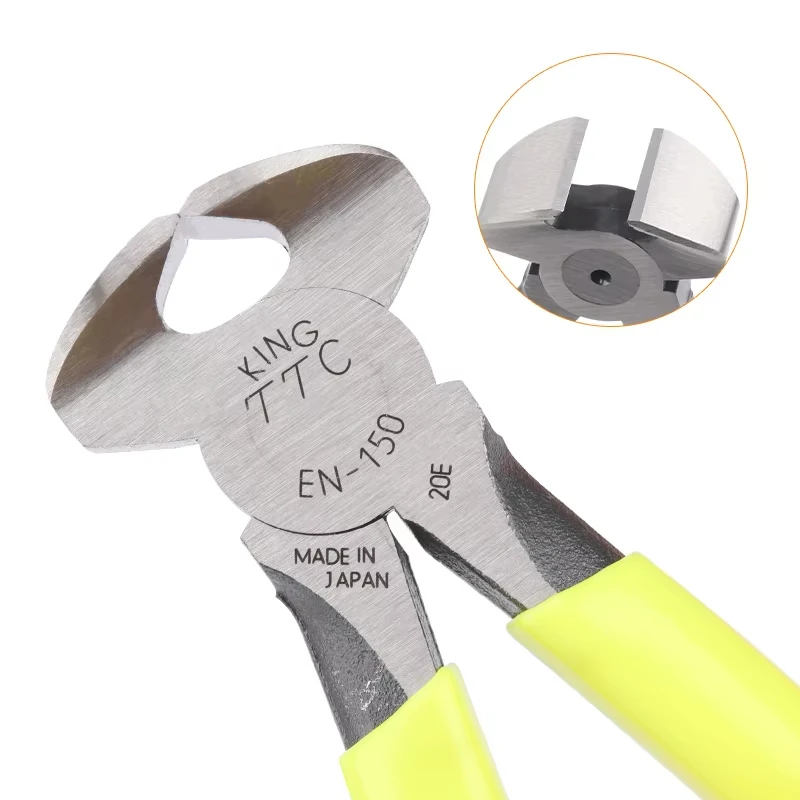 Фото TSUNODA King TTC EN-150/EN-165S/EN-210 Плоскогубцы японского производства - Clean Cut, без зажимов для шитья, изделия из кожи №5