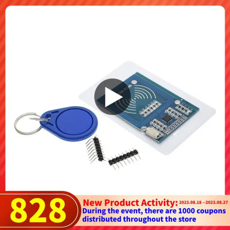 

IC Card Mifare MFRC522 RC522 Rfid Nfc Reader Rf Ic-kaart Inductieve Sensor Module Voor Arduino Module + S50 Nfc Kaart + Nfc