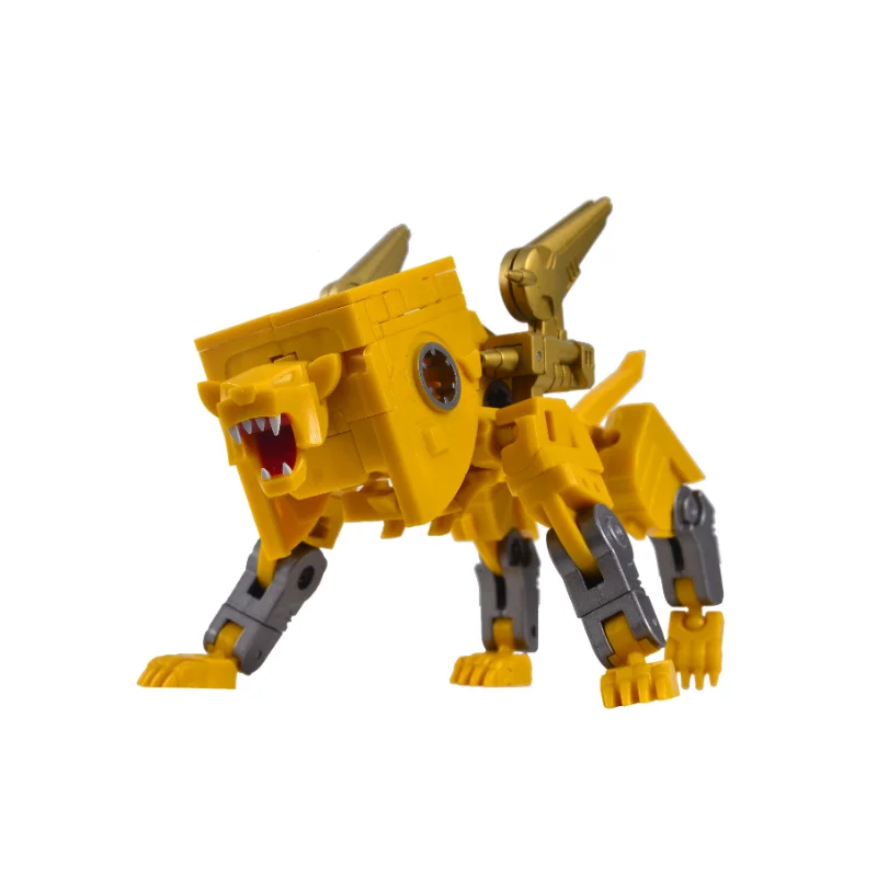 

In Stock OX ReMix11 1：1 Tape Lion Steeljaw action figure Toy