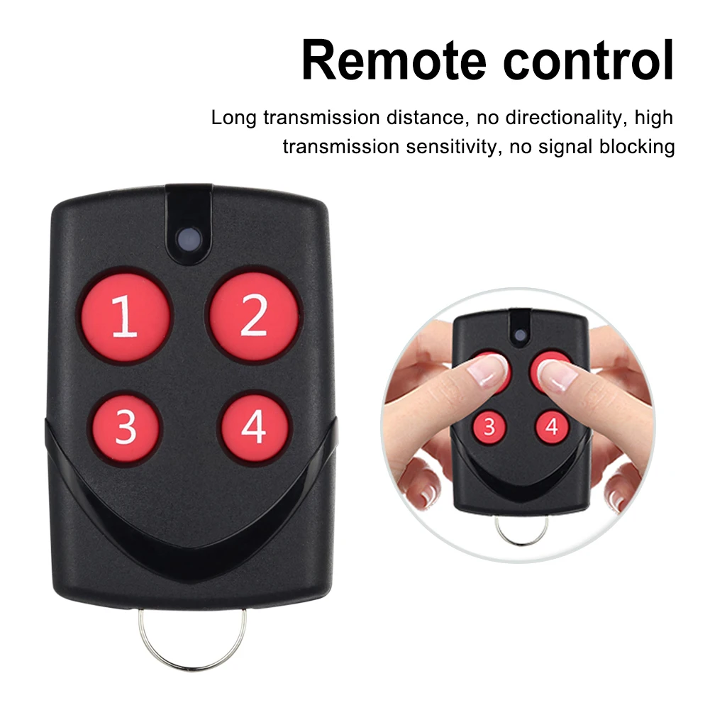 

Copy Remote Controls Undivided Frequency 260-868 MHz Electric Garage Door Remote Control for Regardless of Frequency 260-868MHz