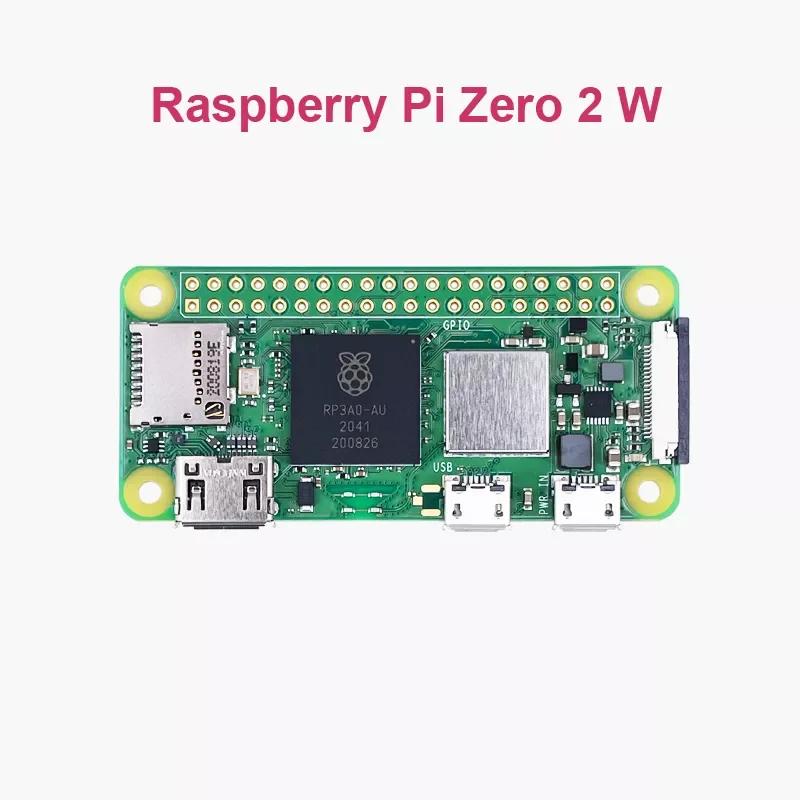 

NEW2023 New Raspberry Pi Zero 2 W With RP3A0 A Quad-core 64-bit ARM Cortex-A53 Processor 1GHz 512MB of SDRAM Wireless LAN RPI0 2