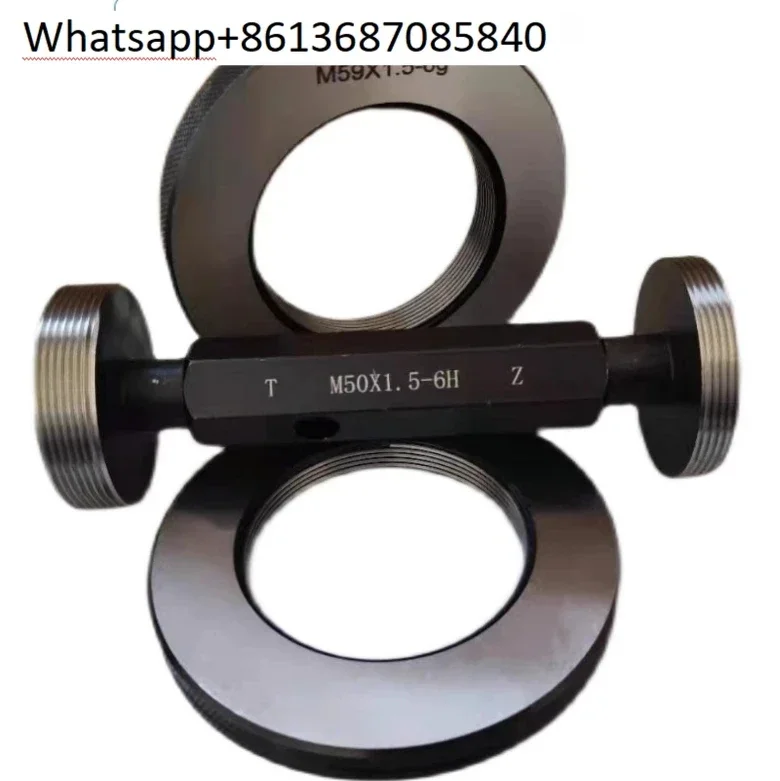 M51 M52 M53 M54 M55 M56 M57 M58 M59 M60 резьбовой калибр-кольцо Go и No-Go 6g метрические