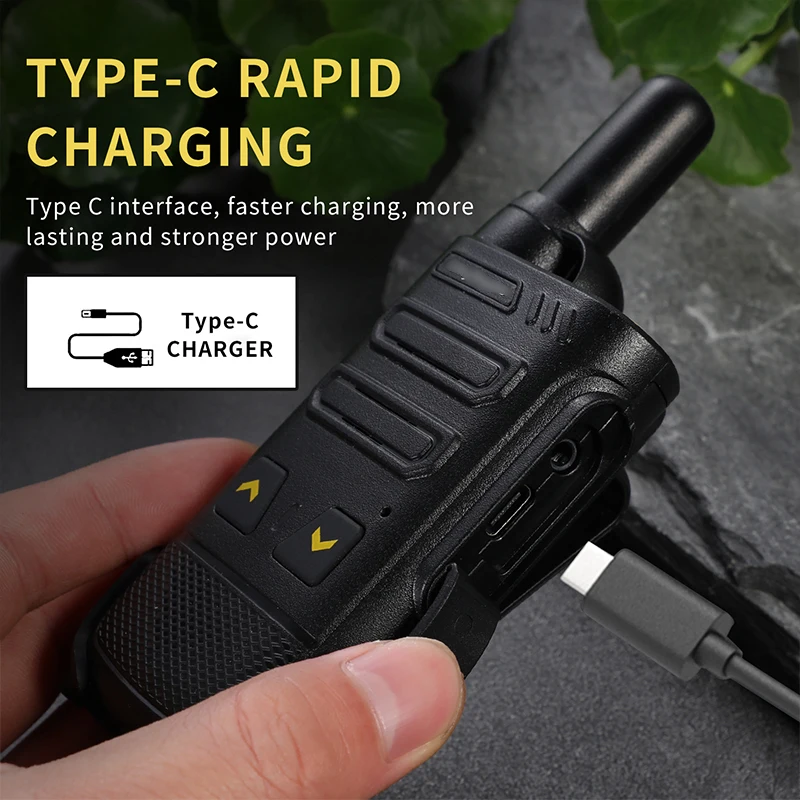 KAILIJIE Mini Walkie Talkie Professional Handheld Two Way Ham Radio Hf Transceiver Uhf Communicator Station Talkie-Walkie