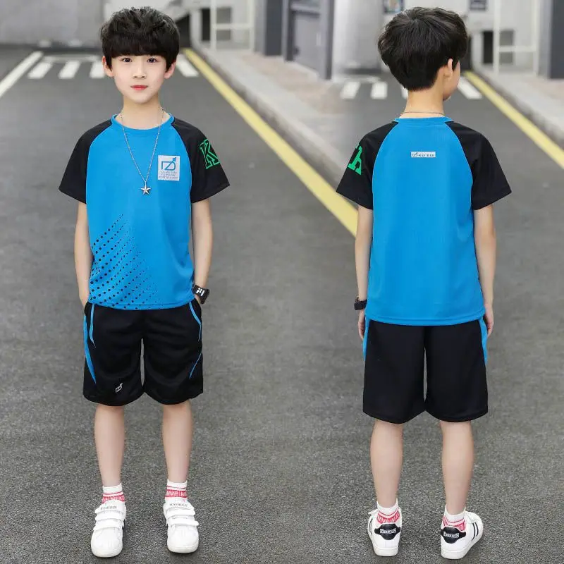 Быстросохнущий Спортивный костюм в Корейском стиле для мальчиков новинка на