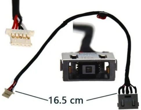 

DC Power Jack cable For Lenovo U31 U31-70 80 E31 E31-70 80 Ideapad 300S 500s-13ISK laptop DC-IN Charging Flex Cable