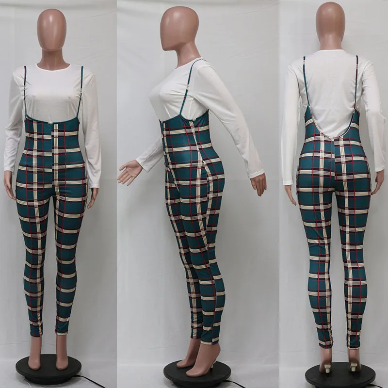 Брючный костюм женский облегающий с длинным рукавом повседневный комплект из 2