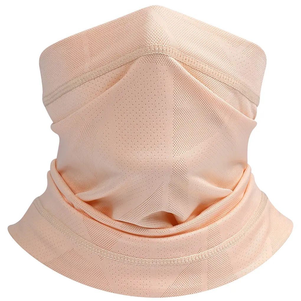 

Quick Drying Head Neck Scarf Wrap Breathable Riding Cycling Neck Guard Solid Color Dust Mask Face Cover