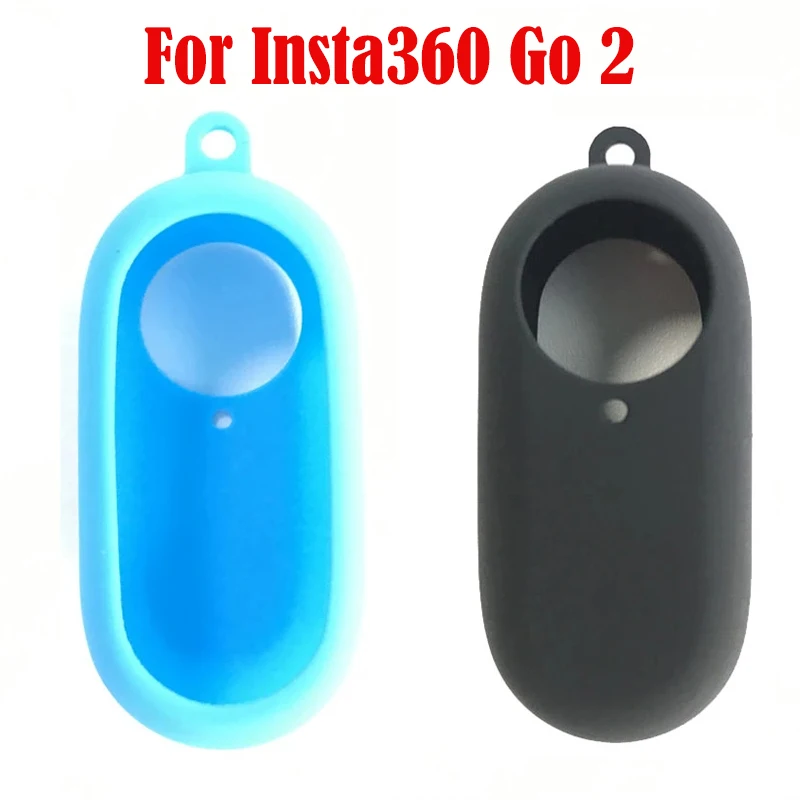 

For Insta360 GO 2 Silicone Protector Cover for Insta360 Go 2 Thumb Anti-Shake Dustproof Protective Sleeve Case Camera Accessorie