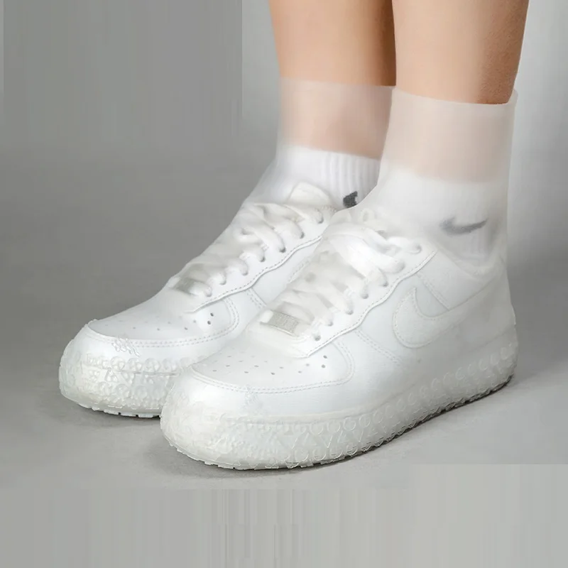 1 пара водонепроницаемые Нескользящие сапоги из силикагеля |