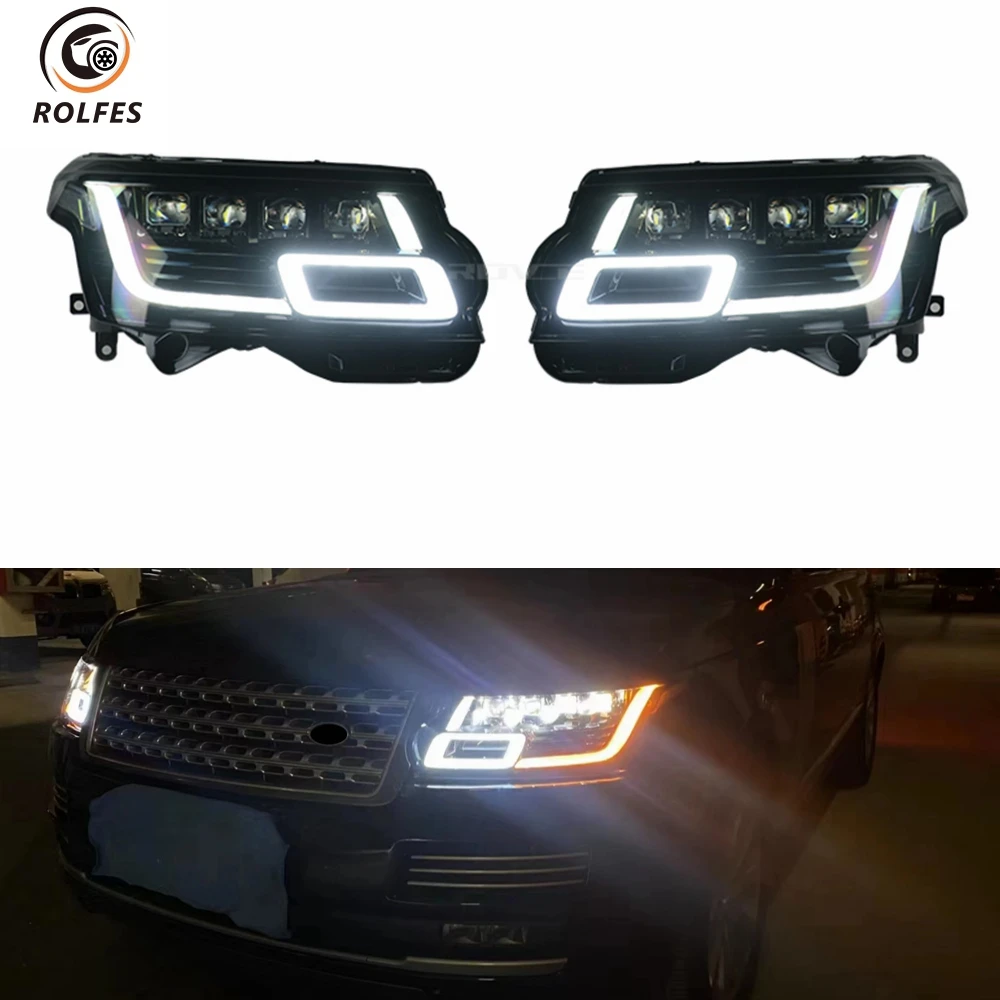 Фонарь передний с 4 объективами для Land Rover Range Vogue 2013-2017 L405 обновление до 2018 LH RH Side