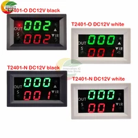 dc12v delay dual display digital time relay module direct output t2401 o passive output t2401 n led display cycle timer control
