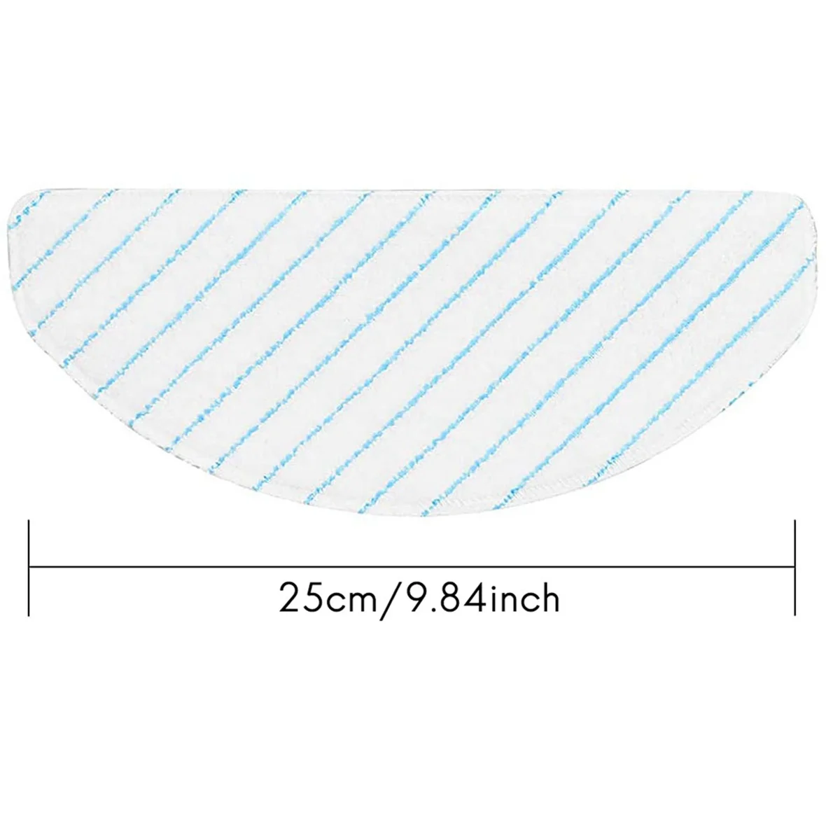 50Pcs Disposable Strong Rag Mop Cloths Pads for Ecovacs Deebot OZMO T8 AIVI Max T9 AIVI+ Vacuum Cleaner Parts