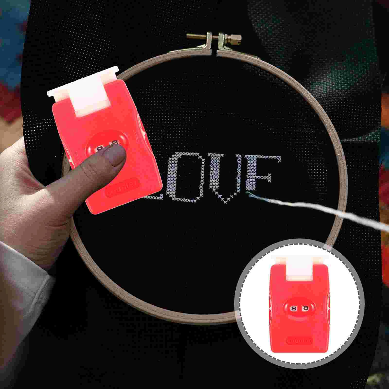 Маркеры стежков устройство для вязания кликер цифровой ручной счетчик домашнего